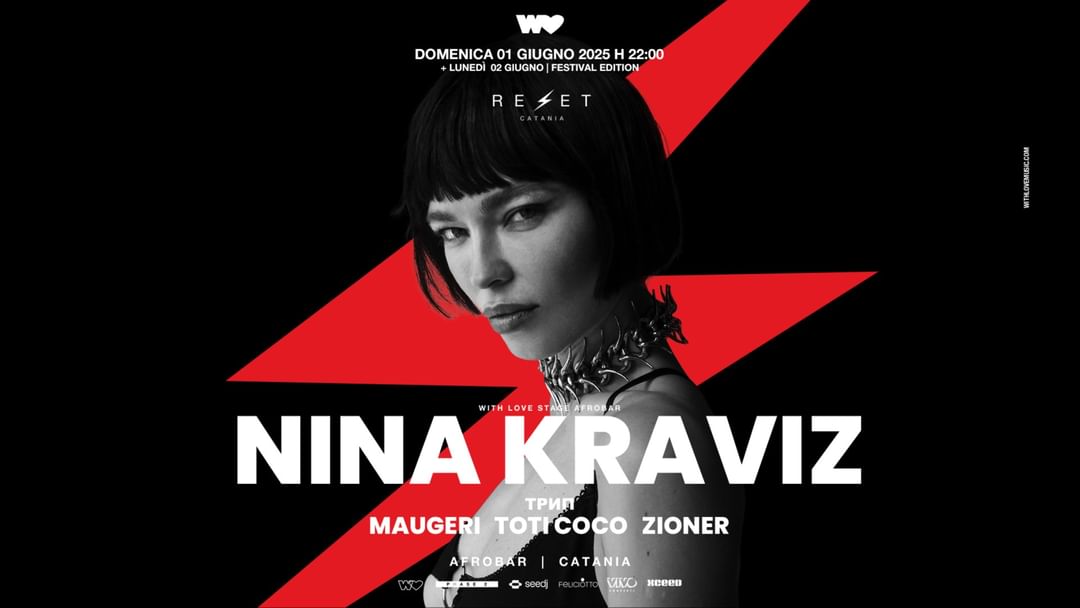 With Love presents RESET w/ NINA KRAVIZ event cover