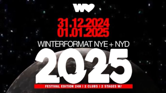 Cover for event: With Love Winterformat NYE 2025 | Day 1