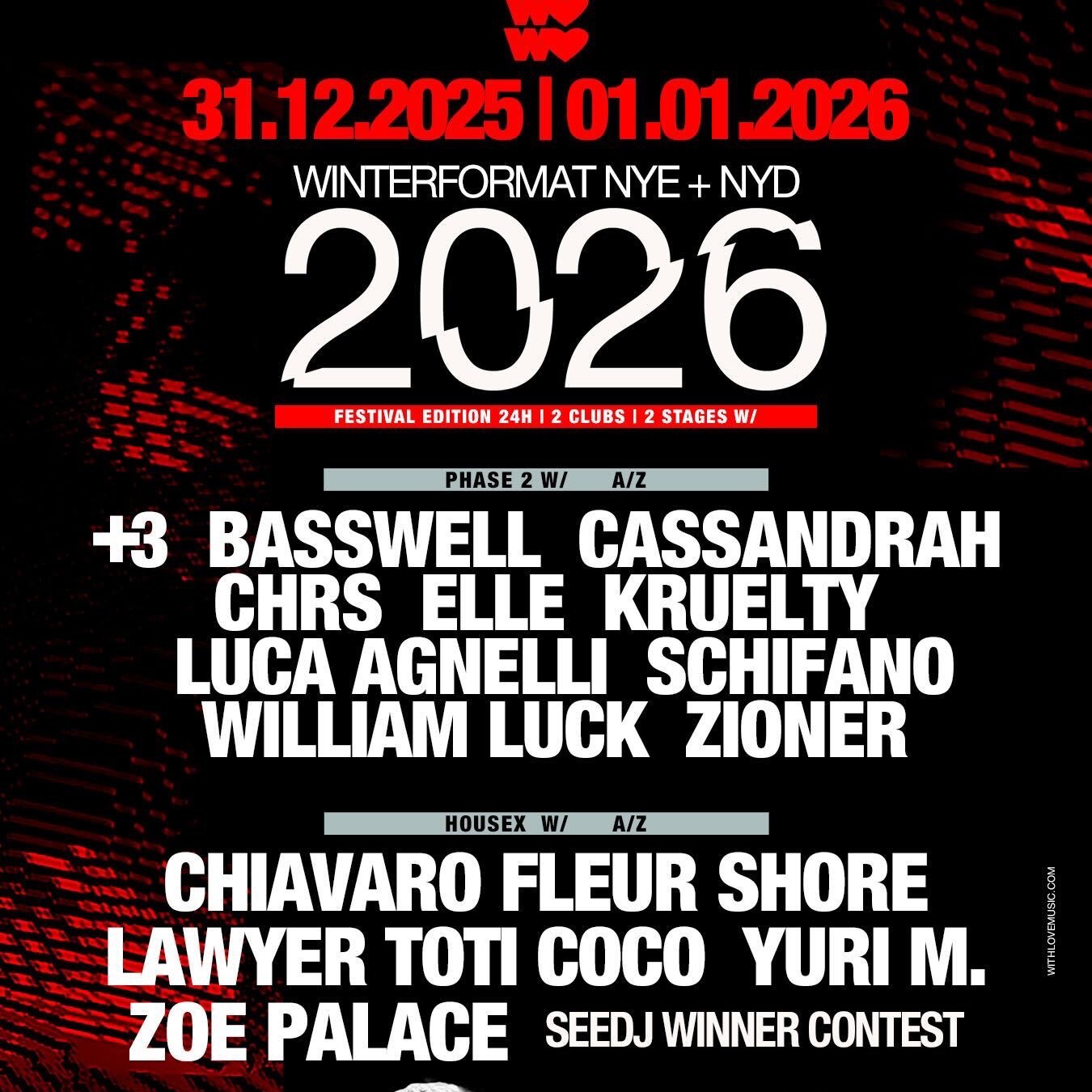 With Love Winterformat NYE 2026 image