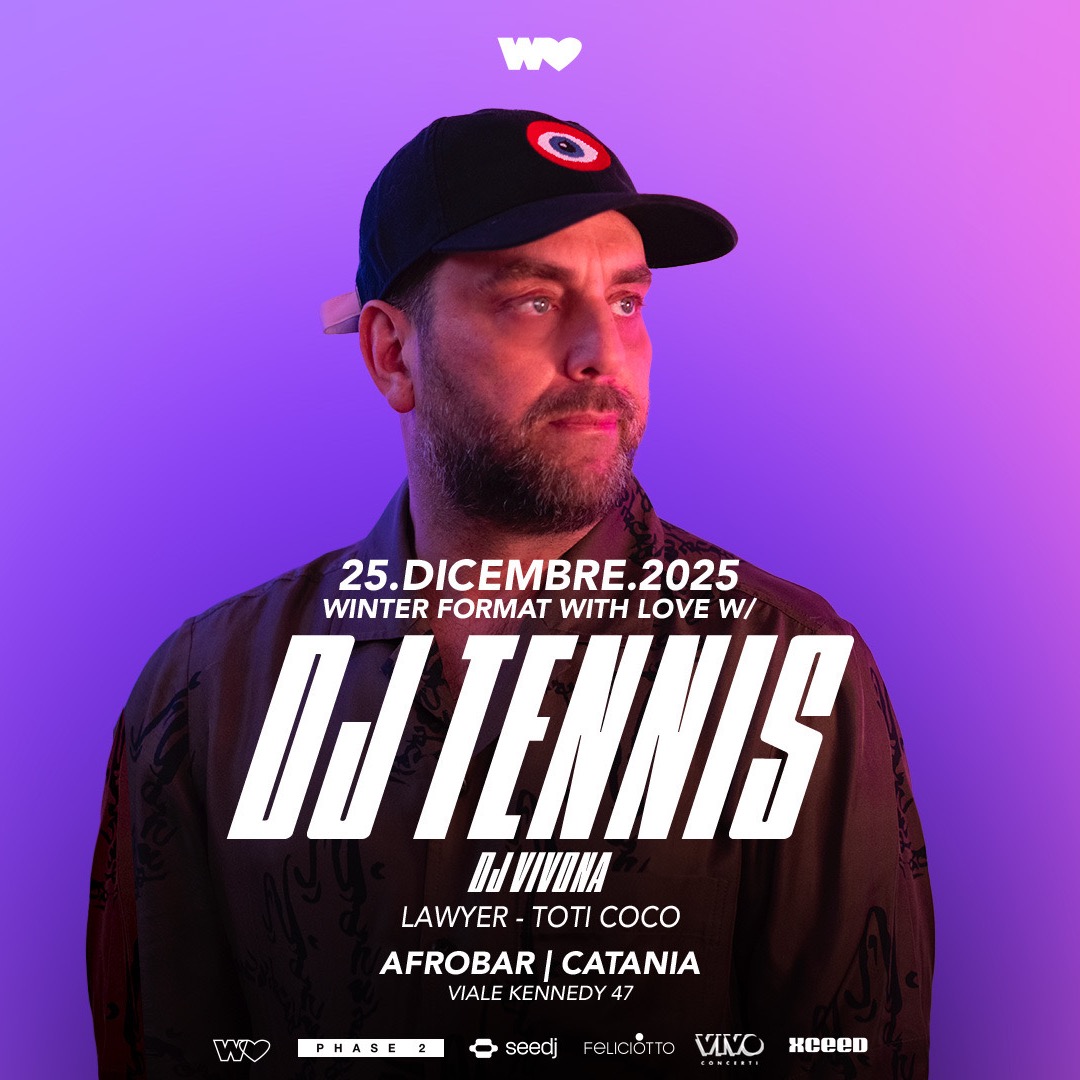 WITH LOVE Winterformat presents: DJ TENNIS  image