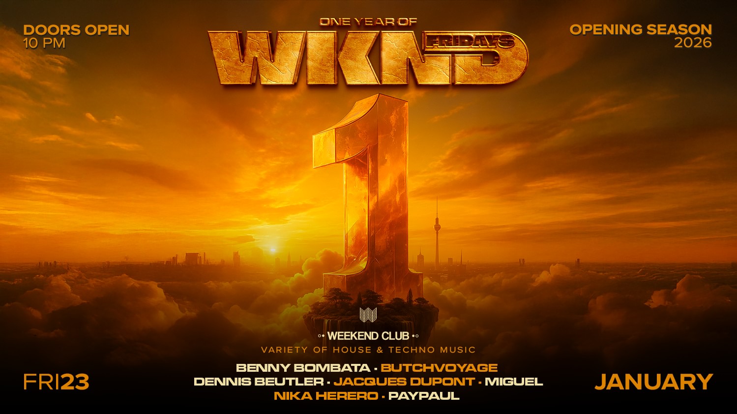 WKND - 1 YEAR ANNIVERSARY image