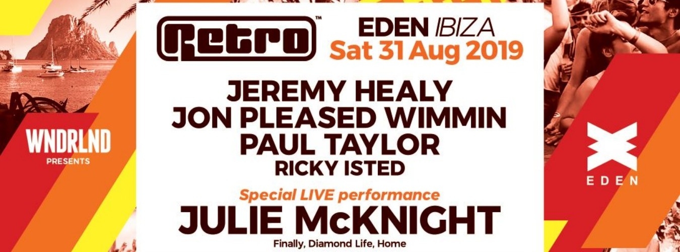 WNDRLND presents Retro at Eden IBIZA image