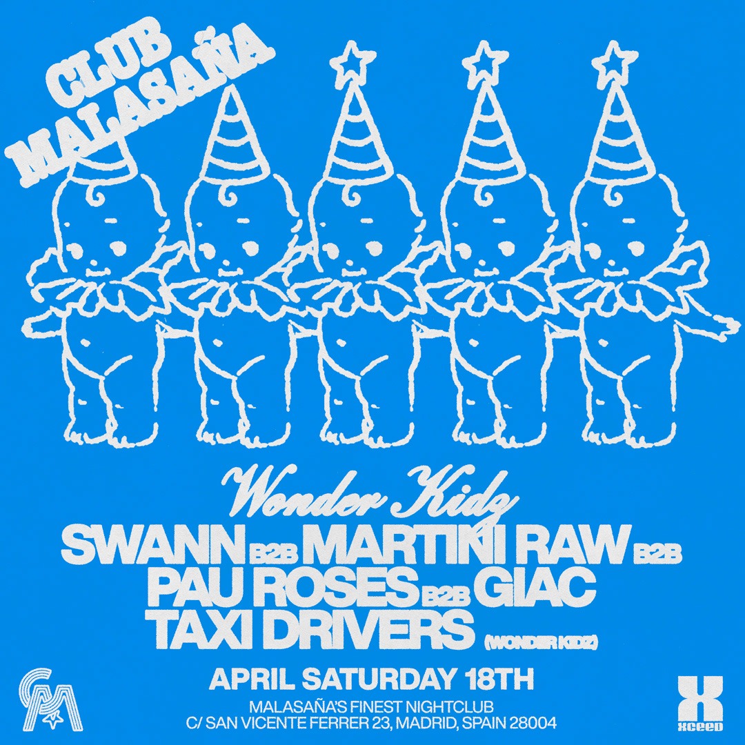 Wonder Kidz ft. Swann b2b Martini Raw b2b Pau Roses b2b Giac image