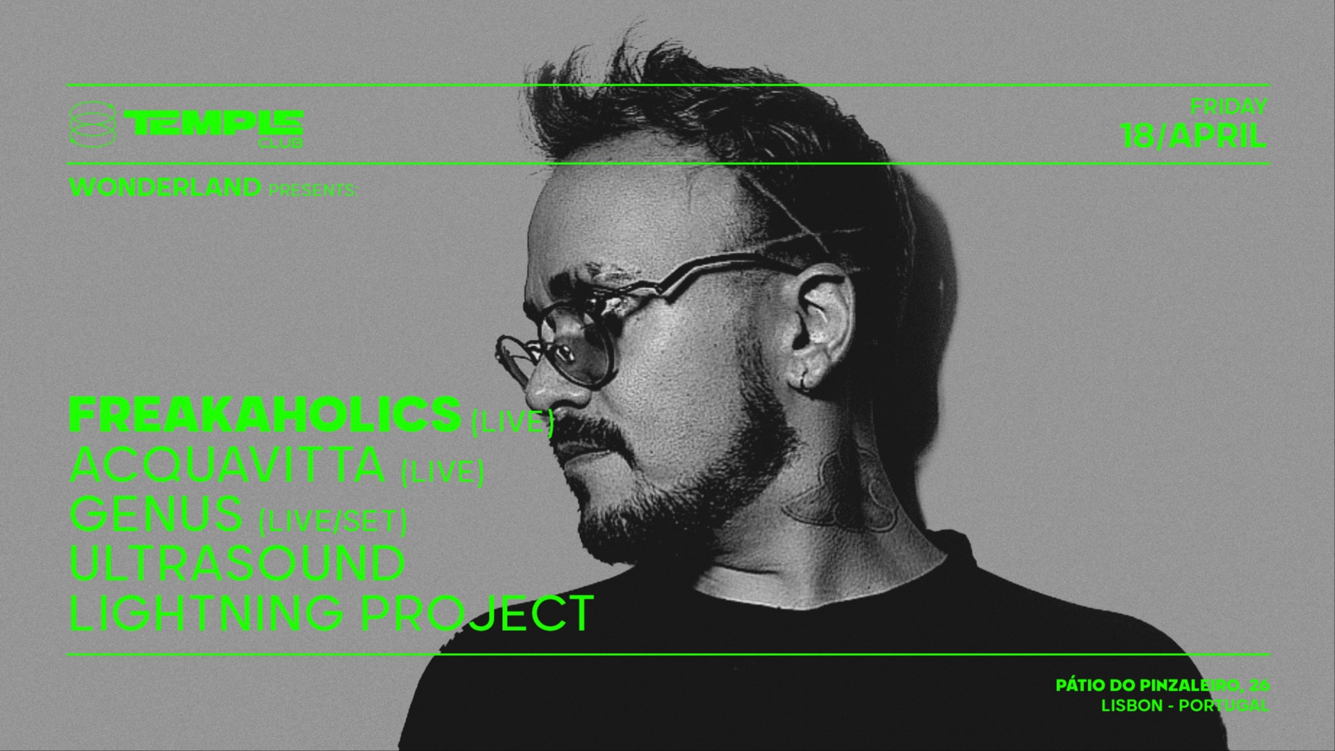 Wonderland presents - Freakaholics & Acquavitta image