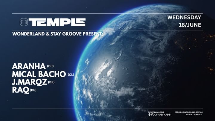 Cover for event: Wonderland & Stay Grove present Aranha + Mical Bacho + JMARQZ + RAQ