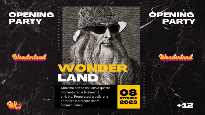 Cover for event: WONDERLAND W/ OPENING PARTY