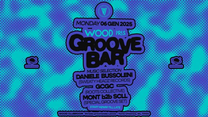 Cover for event: WOOD pres. the GROOVE BAR