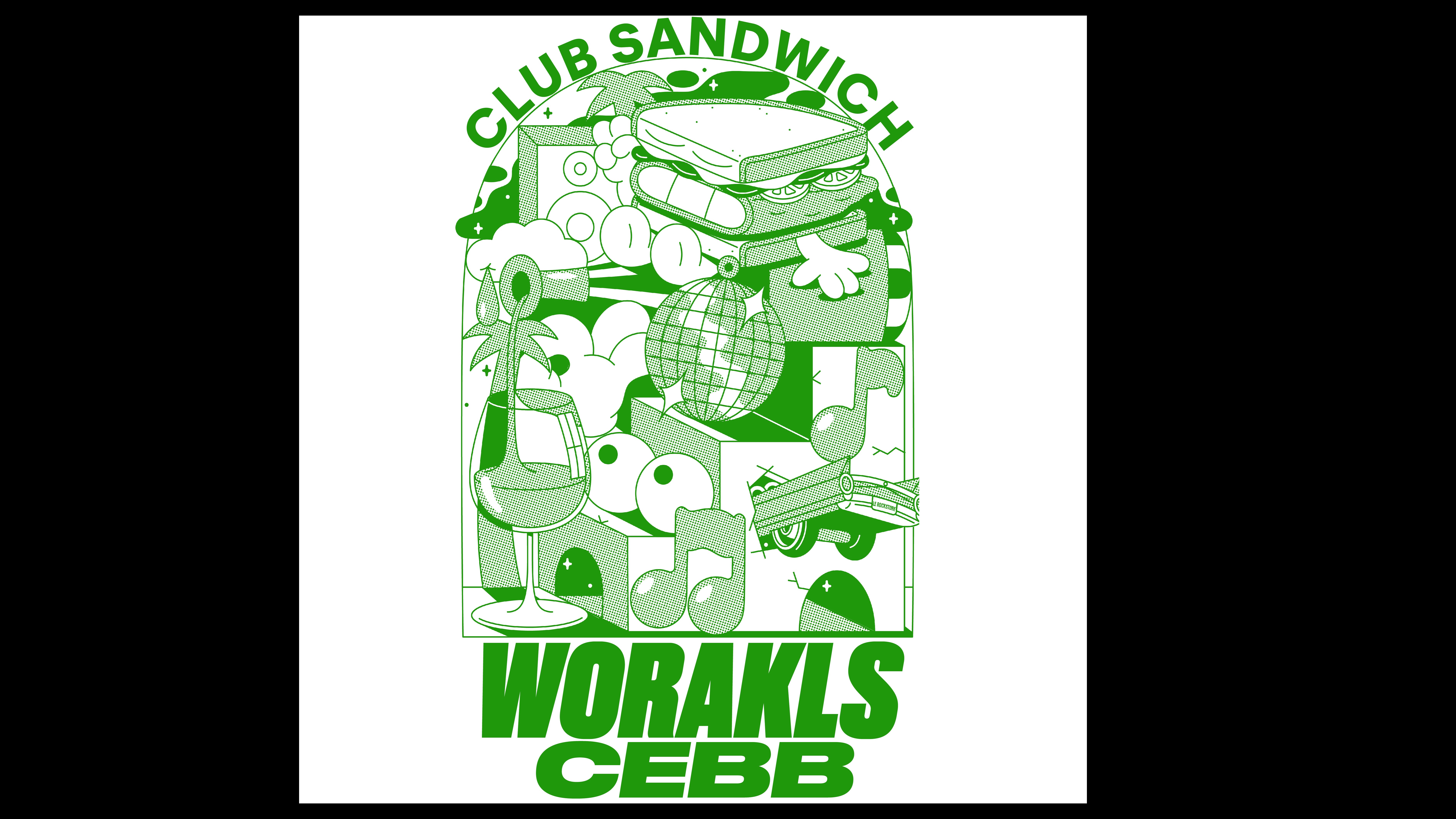 WORAKLS + CEBB • CLUB SANDWICH • Montpellier, Rockstore image