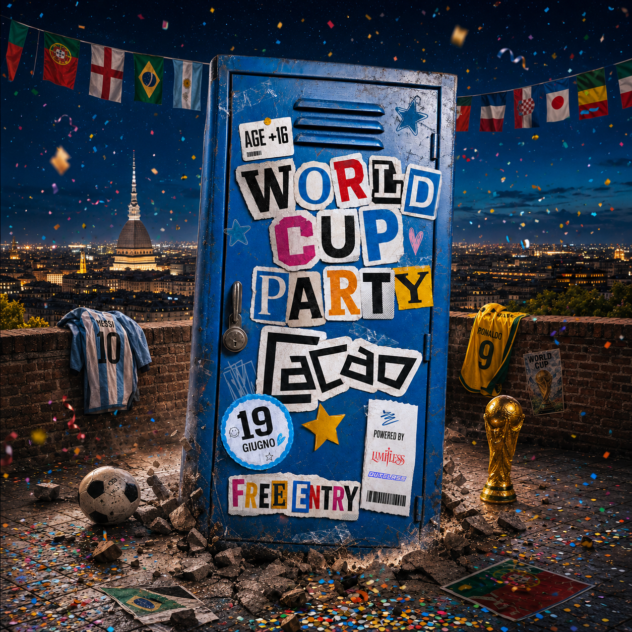 WORLD CUP PARTY • CACAO • FREE ENTRY PER TUTTI (ENTRO 00:00) image