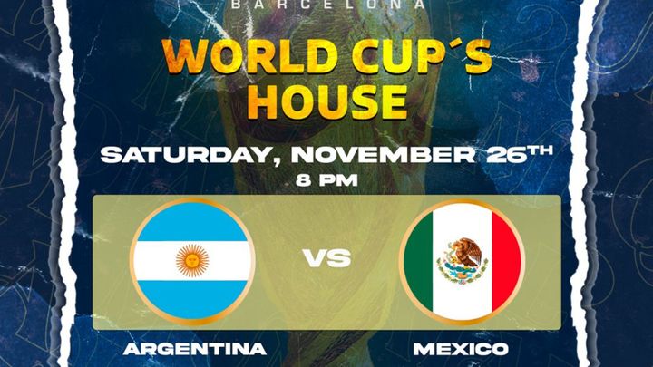 Cover for event: World Cup's House - November 26th