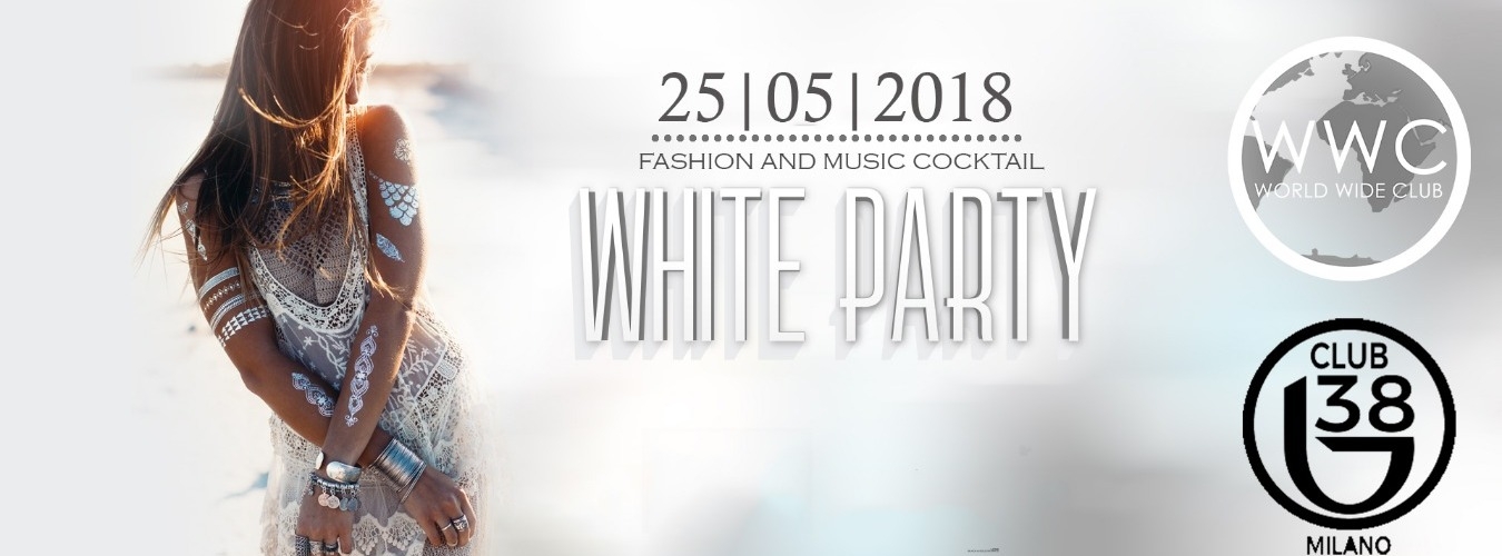 World Wide Club Party // WHITE PARTY image