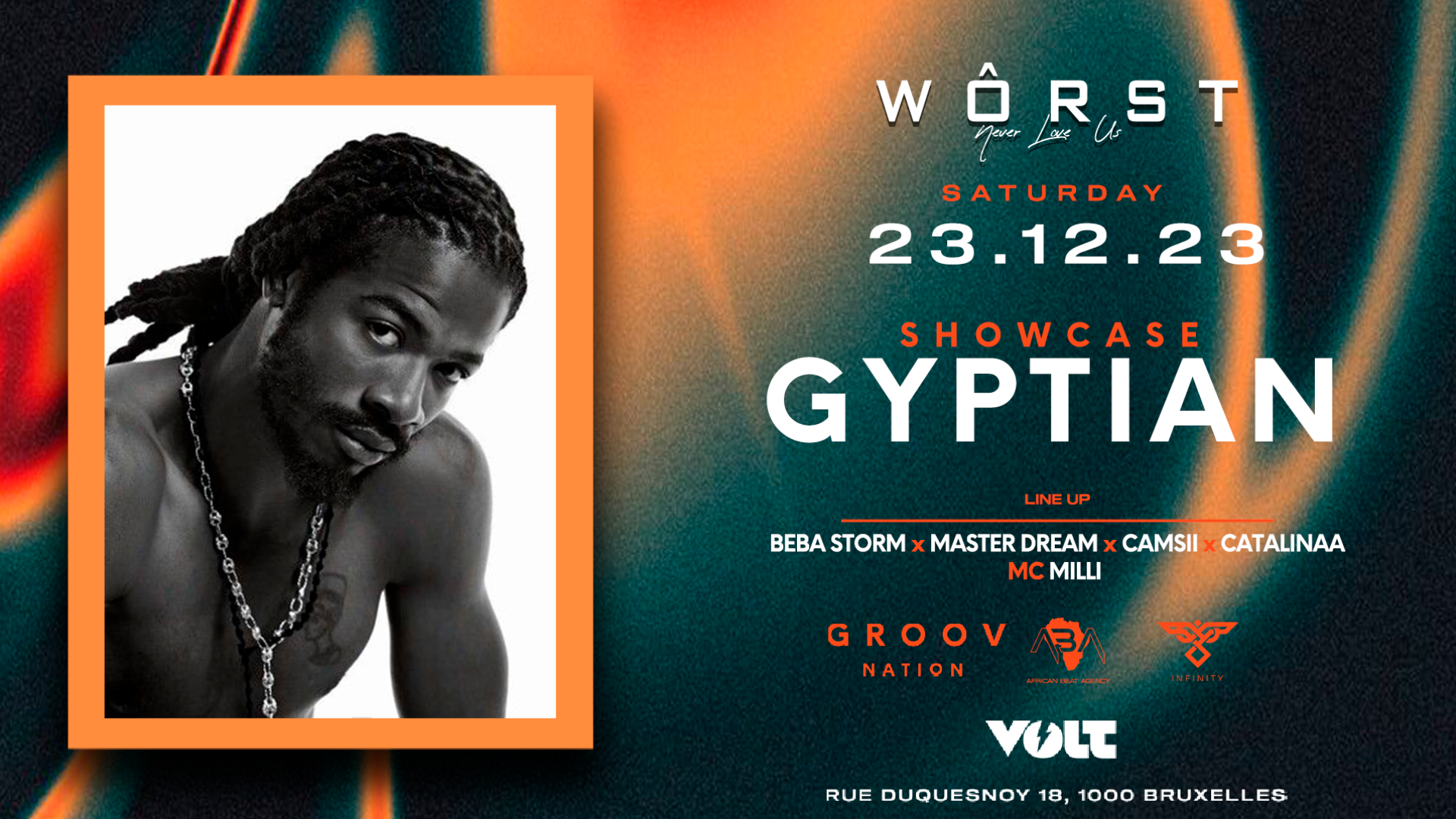 Wôrst Night x GroovNation | Gyptian Showcase image