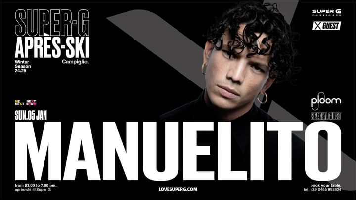 Cover for event: X GUEST presents MANUELITO | Après-ski