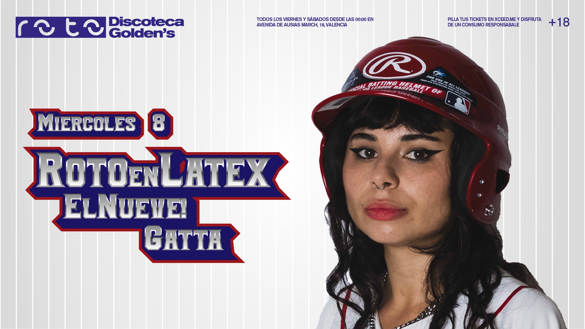 X08/10 // ROTO: ELNUEVE! + GATTA en LATEX image