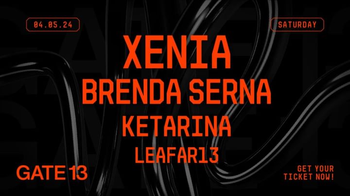 Cover for event: XENIA - BRENDA SERNA - KETARINA - LEAFAR13