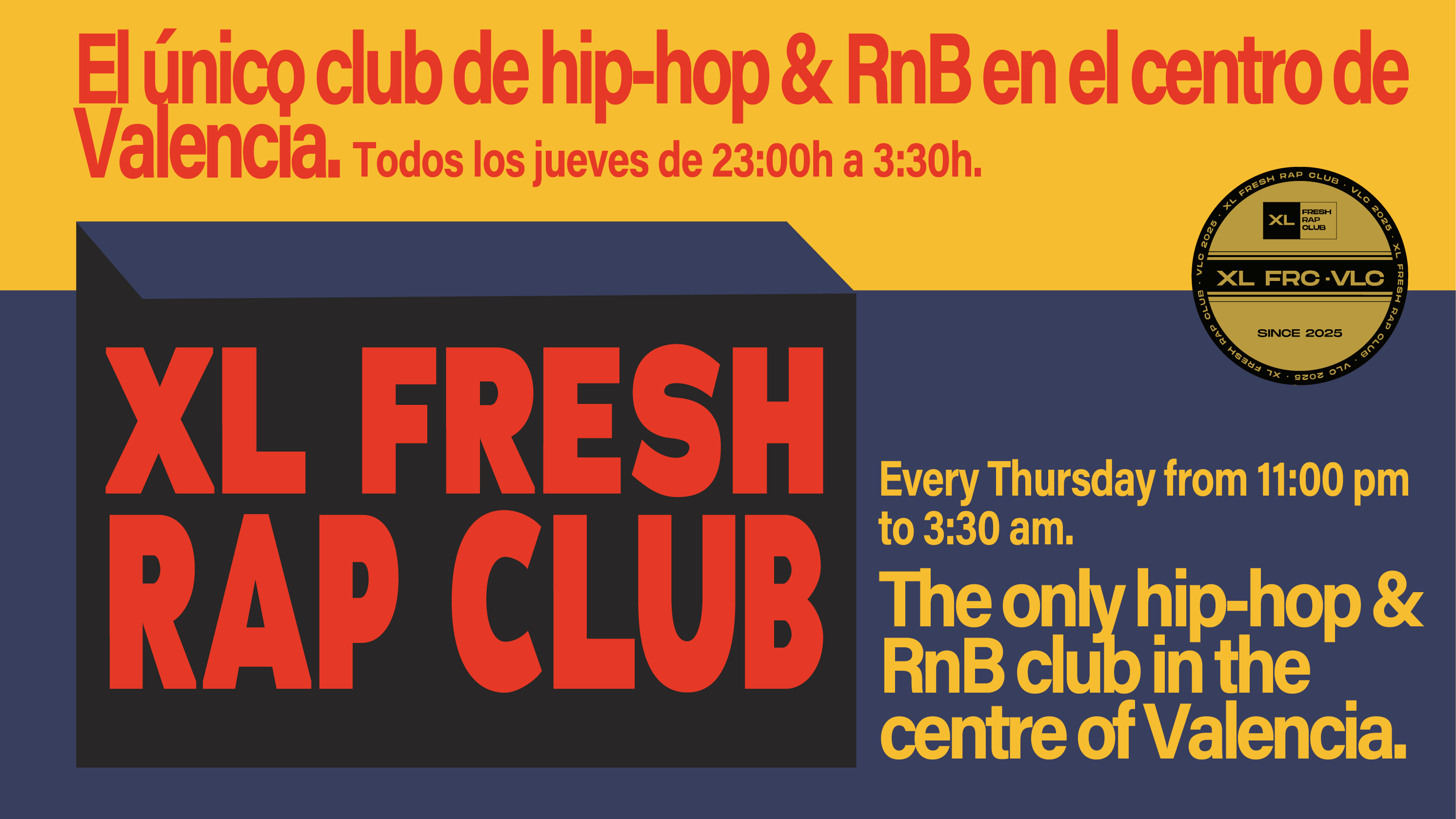 XL Fresh Rap Club w/ Fat Kingdom n’ YVO image