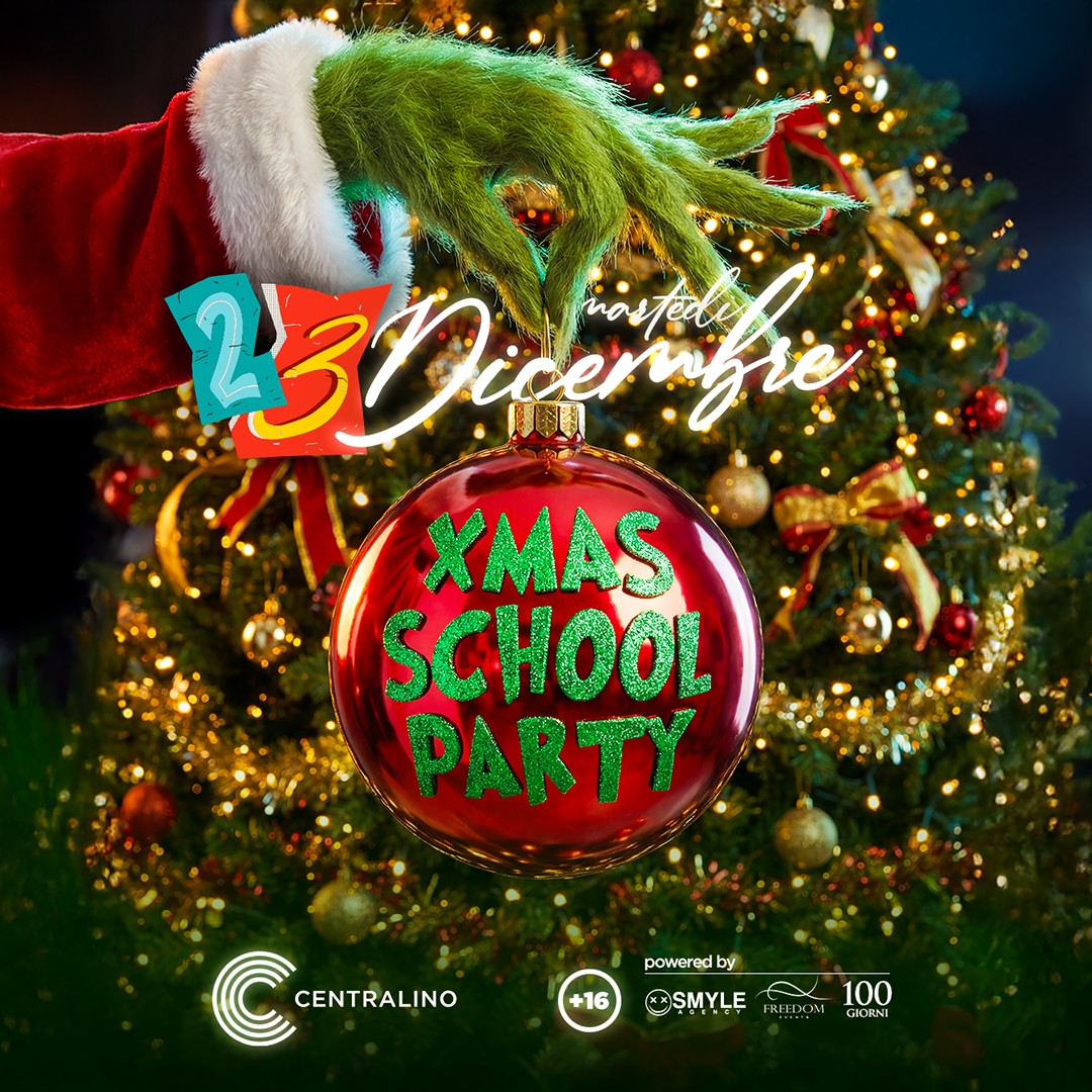 Xmas School Party - 23 DICEMBRE @ CENTRALINO CLUB image