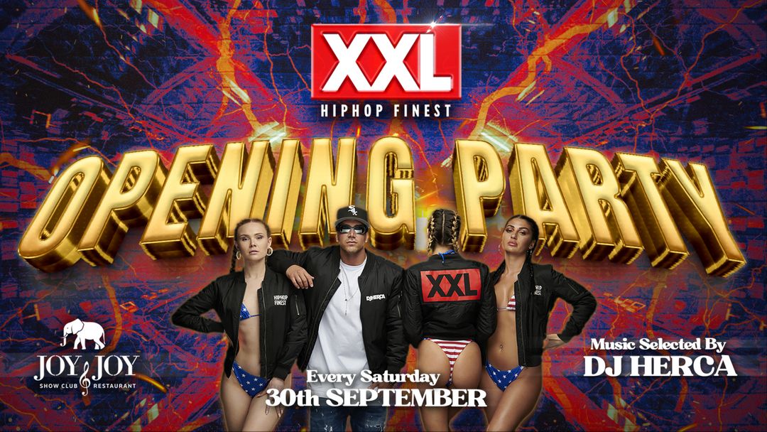 Copertina evento XXL "HipHop Finest" at JOY&JOY "OPENING PARTY" 