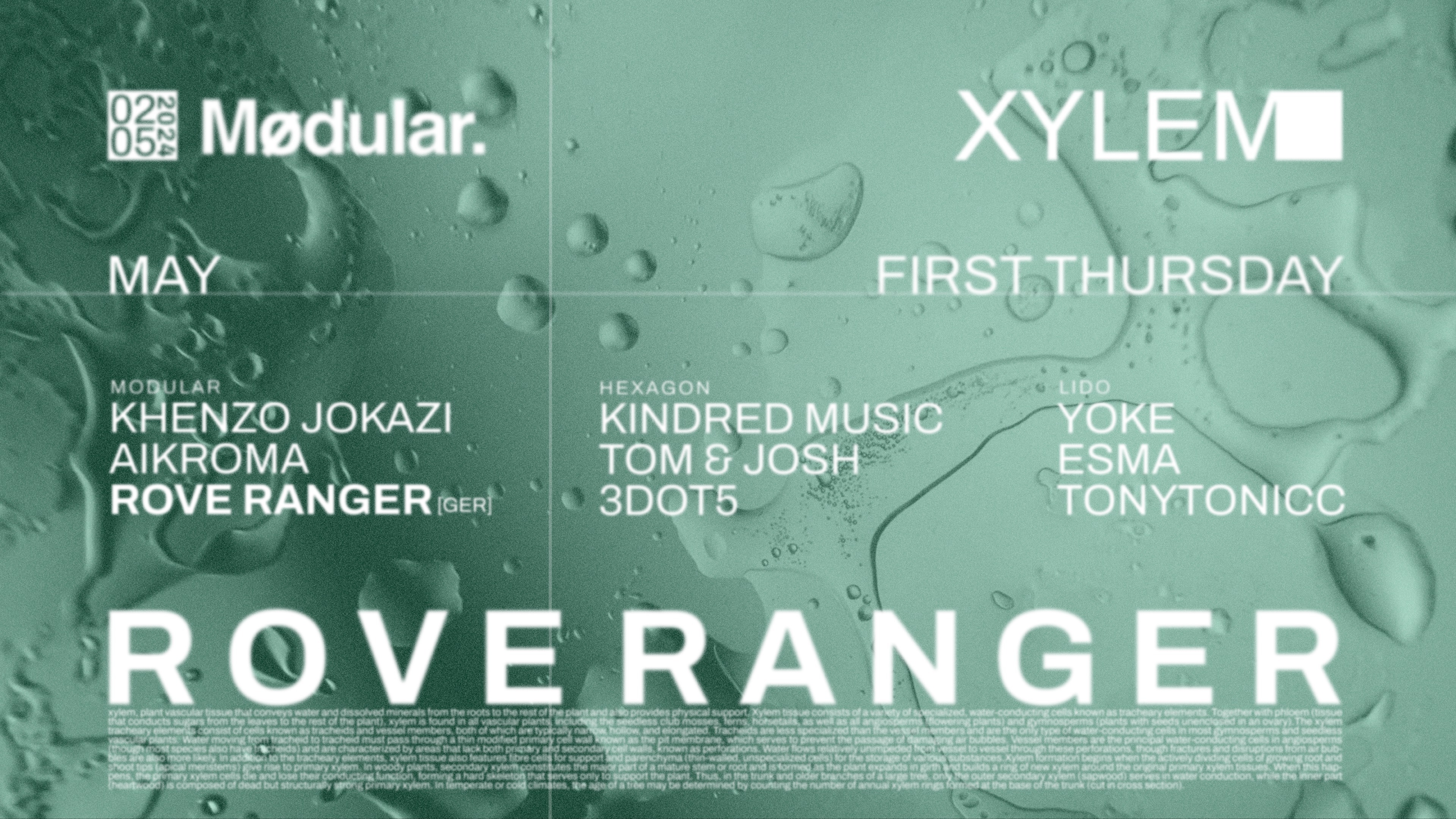 Xylem - First Thursday image