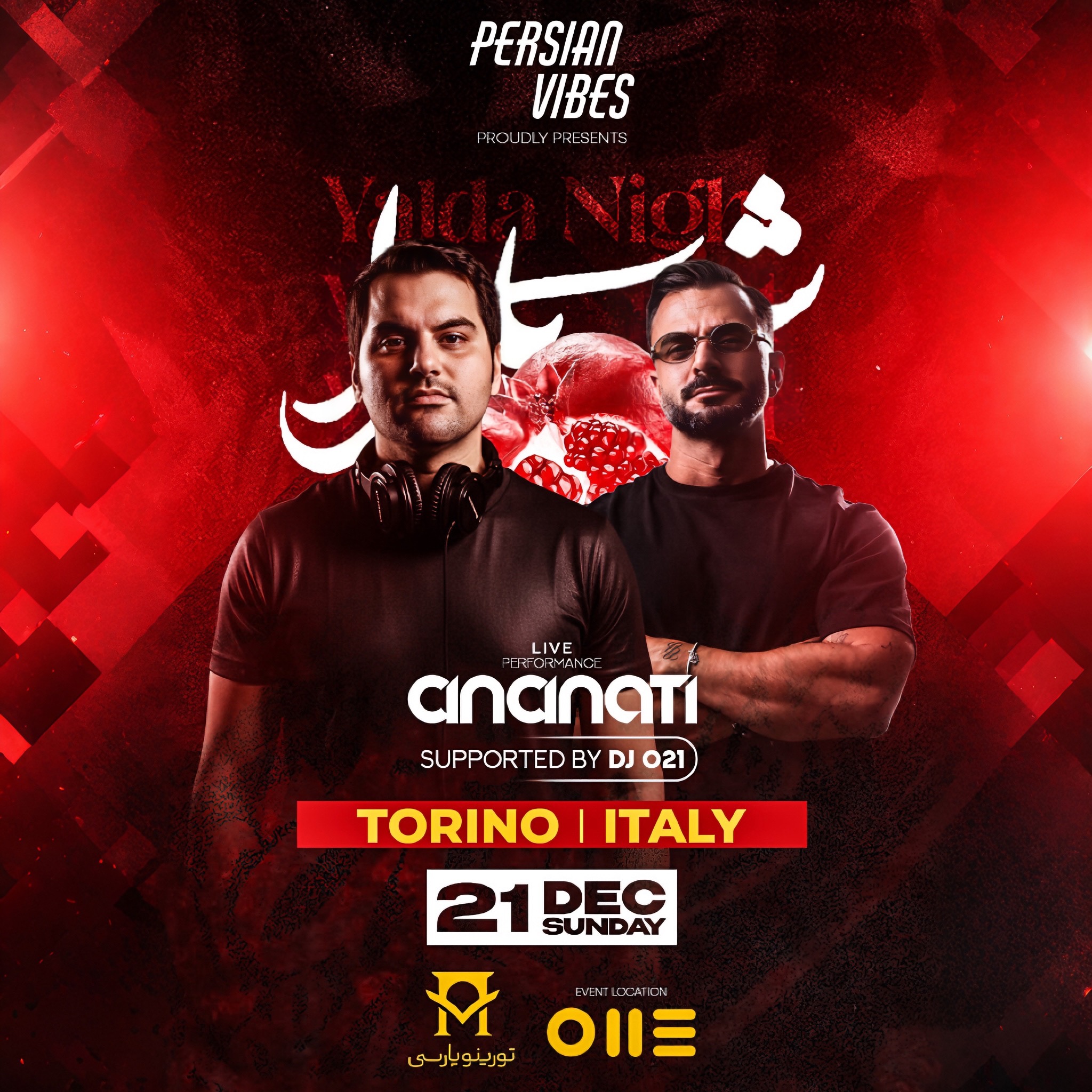 YALDA NIGHT - PERSIAN PARTY image