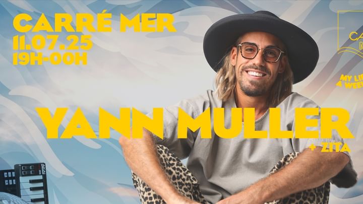 Cover for event: YANN MULLER • PLAGE CARRÉ MER, VILLENEUVE-LÈS-MAGUELONE 