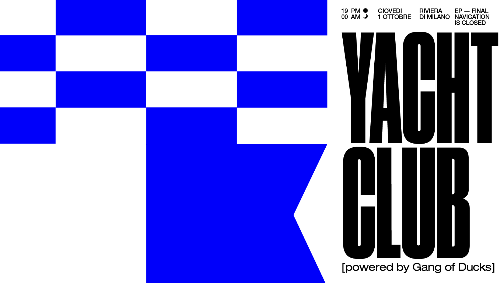 Yatch Club - Ultimo Episodio @Bunker