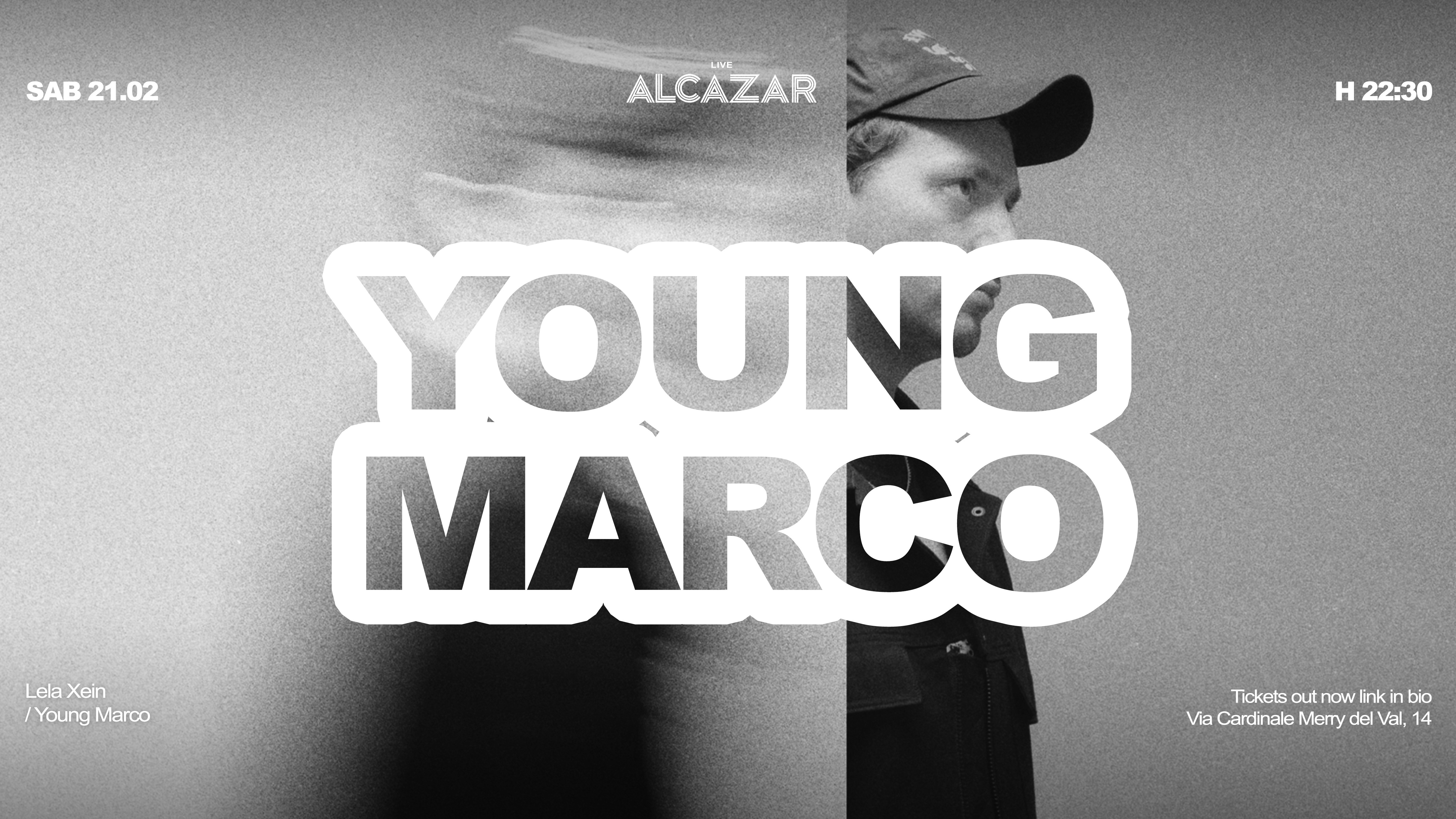 YOUNG MARCO w/ LELA XEIN - Alcazar Trastevere image