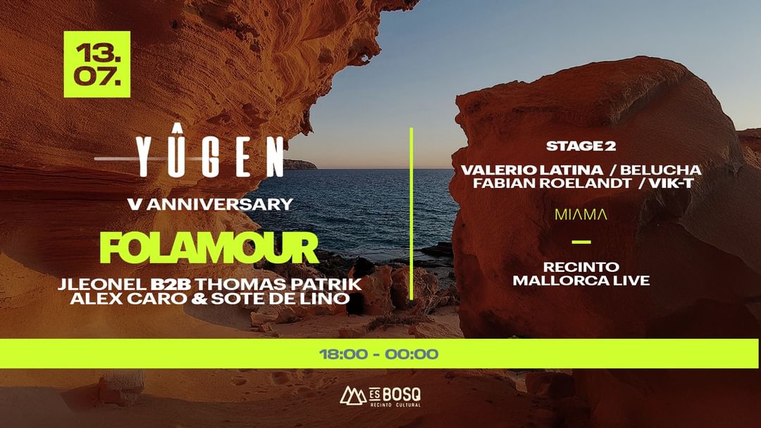 Yugen V ANNIVERSARY - FOLAMOUR  event cover