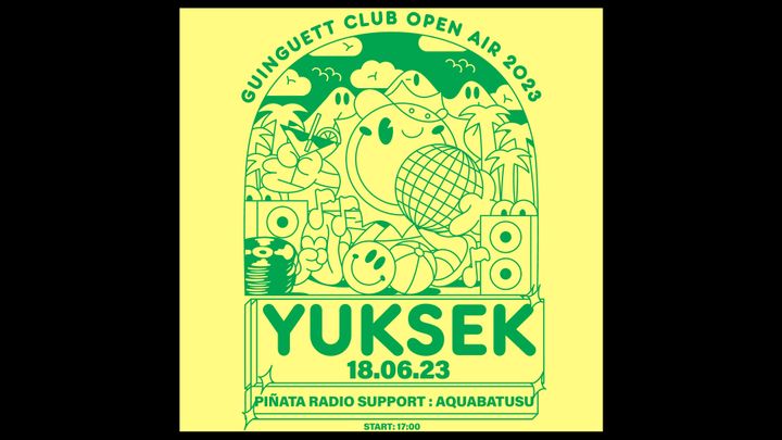 Cover for event: YUKSEK • Guinguette Club Open Air • Montpellier, Halle Tropisme