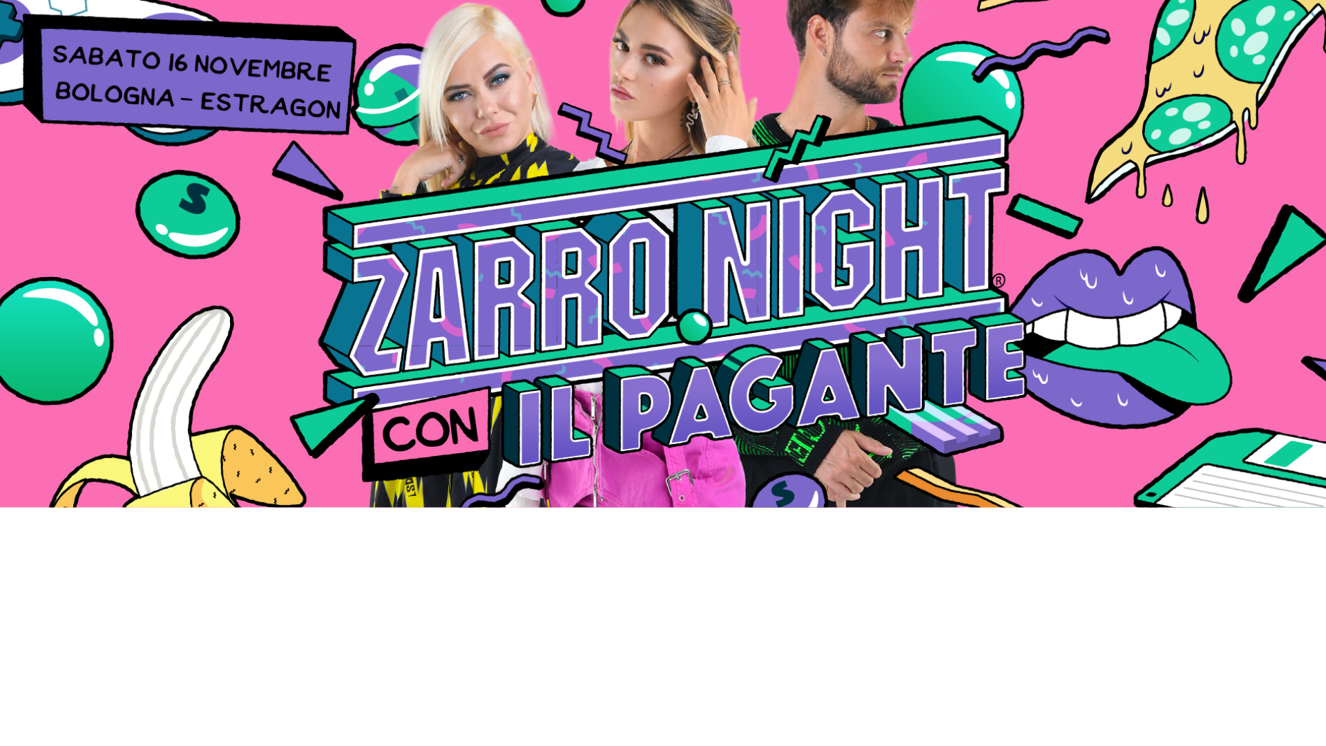 ZARRO NIGHT® con IL PAGANTE • Bologna • 16 Novembre 2019 > Estragon Club image