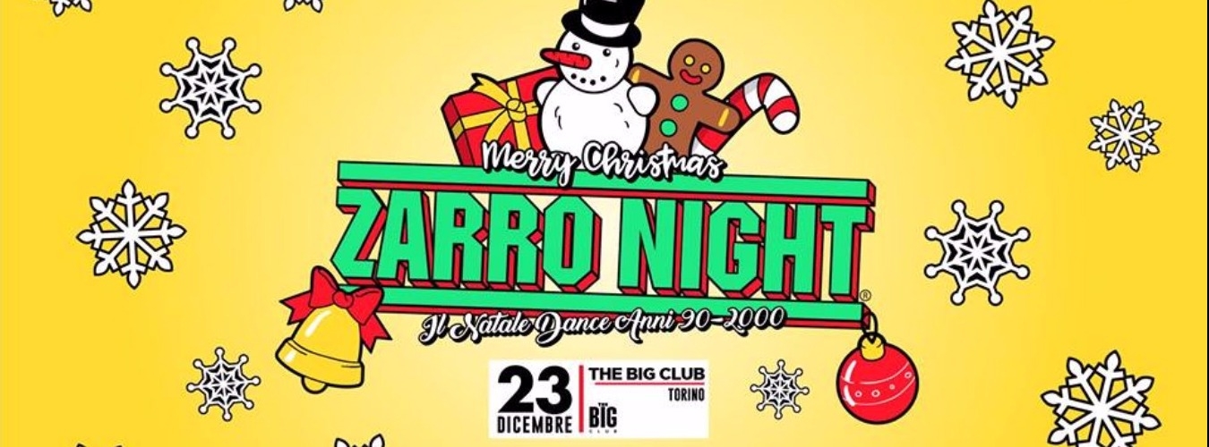 Zarro Night  - Torino - The Big Club image