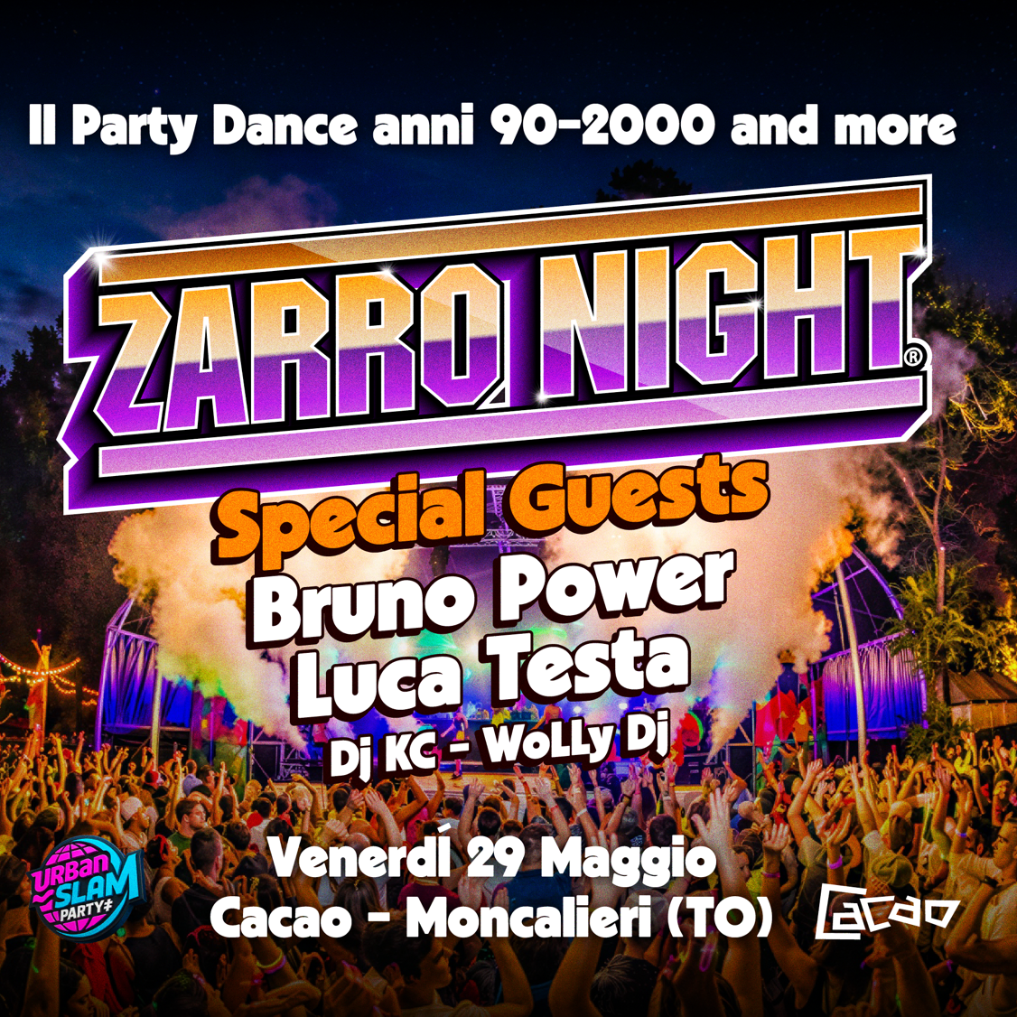 Zarro Night - Venerdì 29 Maggio