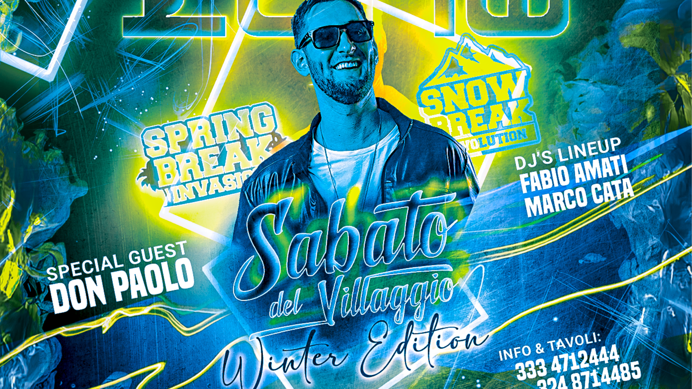 Zero Club & VJ MANIA presentano: "Il Sabato del Villaggio"