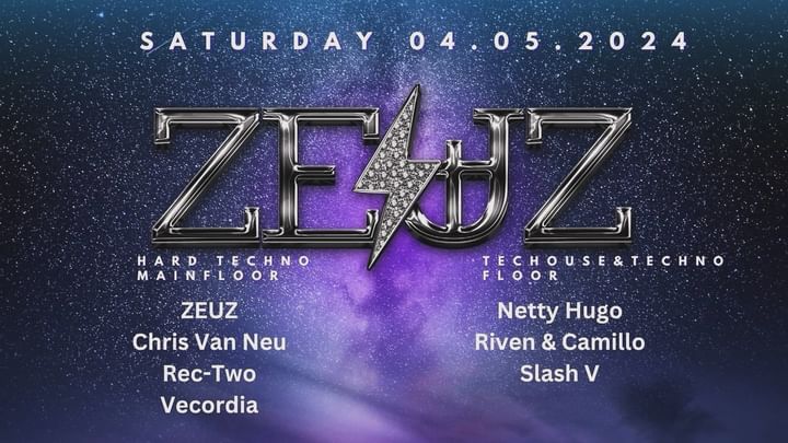 Cover for event: ZEUZ SKDL RV 