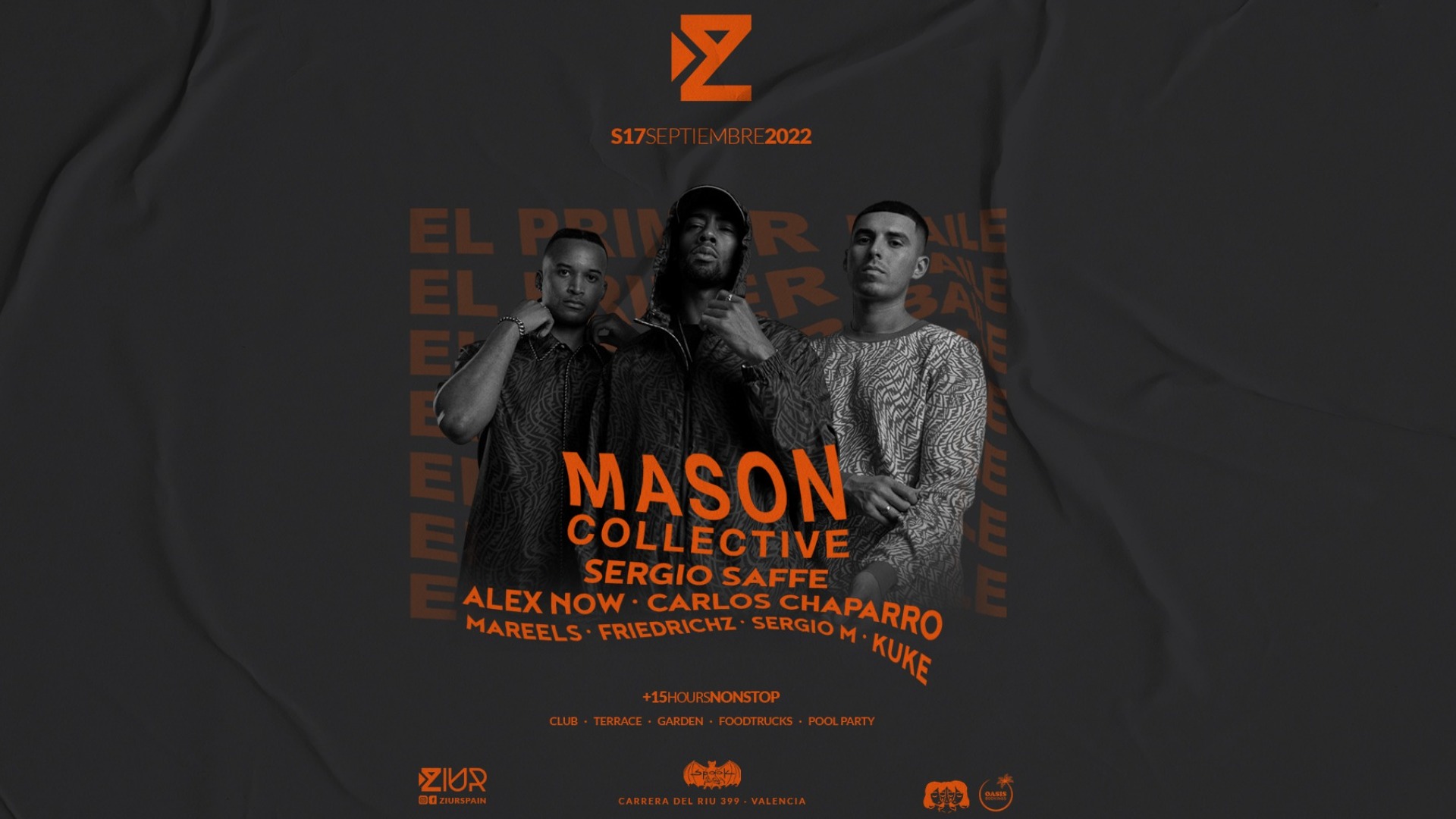 ZIUR pres. El Primer Baile w/ MASON COLLECTIVE image