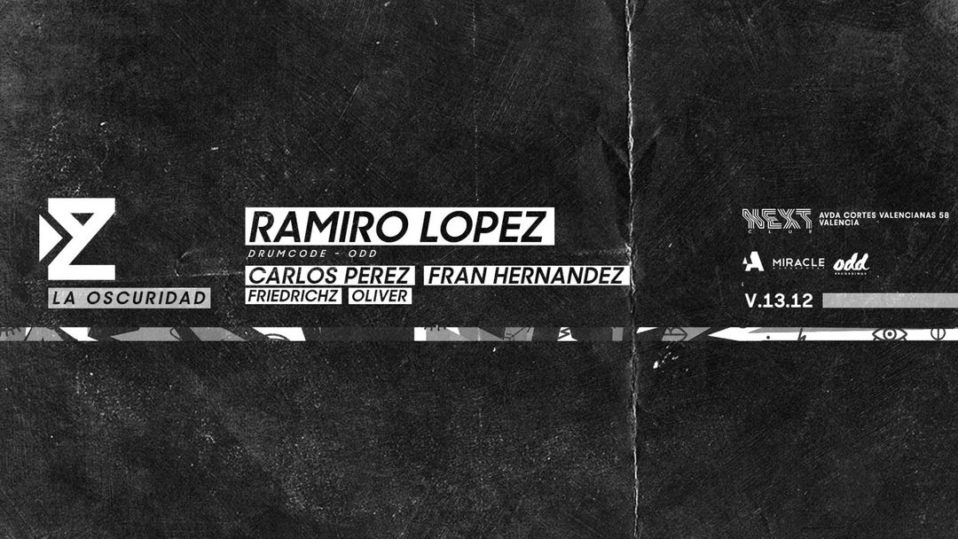 ZIUR pres. Ramiro Lopez | La Oscuridad event cover