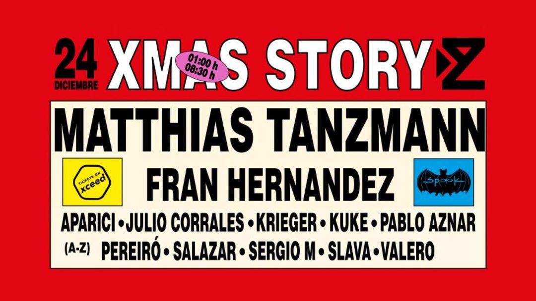 Cartel del evento ZIUR pres. Xmas Story w/ Matthias Tanzmann (Nochebuena)