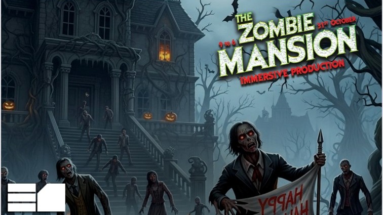 Zombie Mansion Immersive Halloween event image