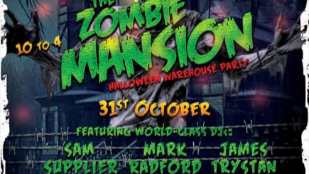 Cover for event: Zombie Mansion - The Ultimate Halloween party on the night itself