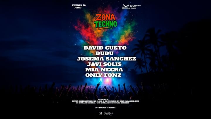 Cover for event: Zona Techno