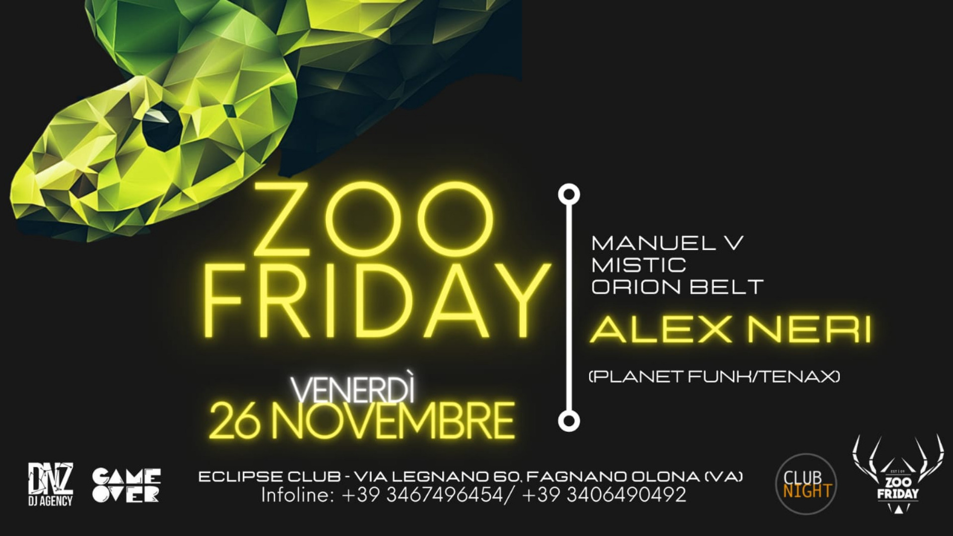 Zoo Friday presents Alex Neri image